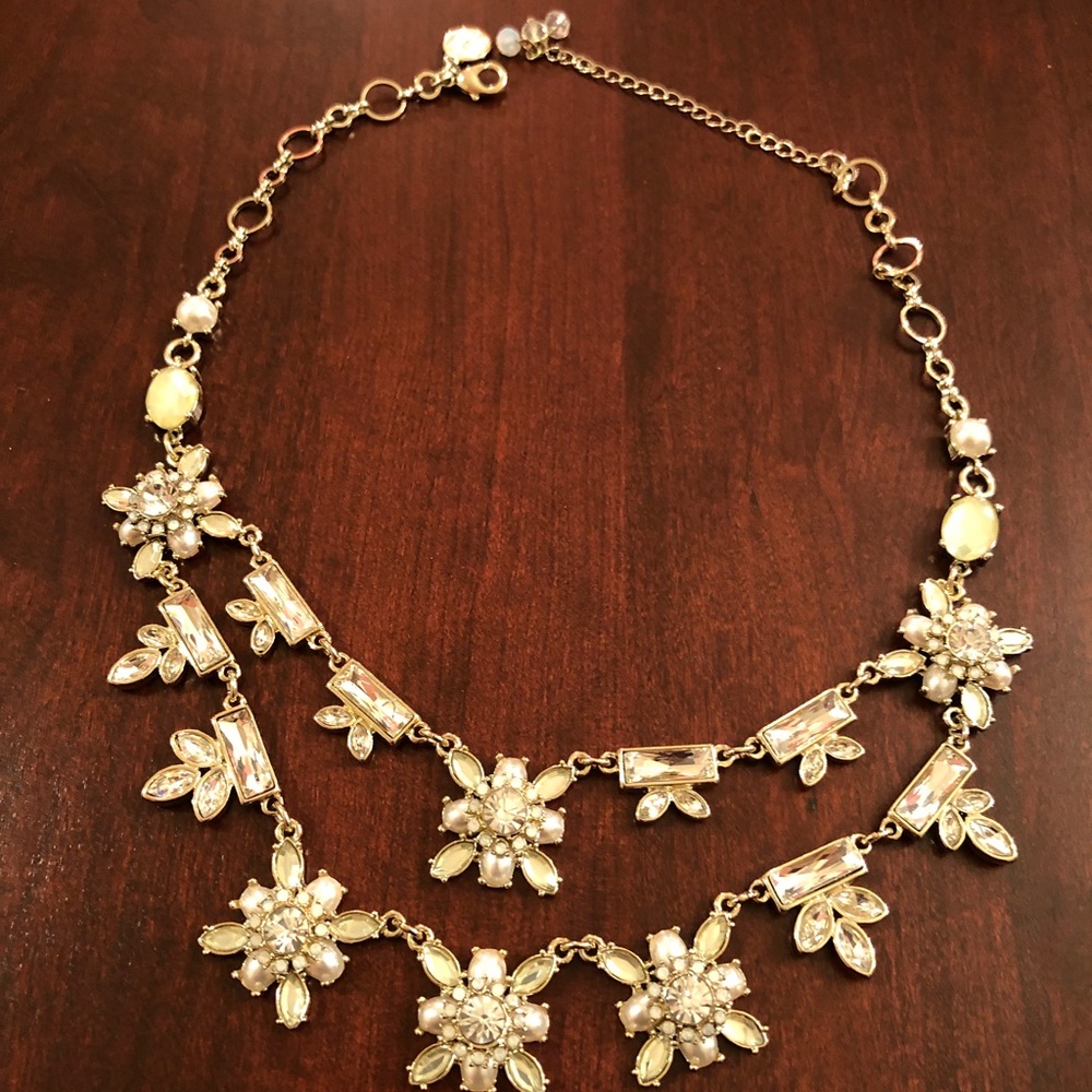WHBM Rhinestone necklace!
